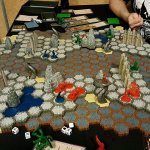 Courtesy OrcaCon                                 Magic: The Gathering is one of many games that will be played Jan. 13-15 at OrcaCon. This Arena of the Planeswalkers version has a custom board.