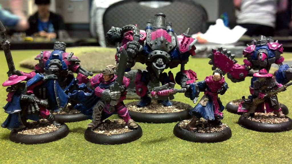 A special space at this year&rsquo;s OrcaCon allows you to paint miniatures before you play a role-playing game. OrcaCon photo.