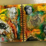 An example of visual journaling created by Karen Dawn