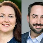 Shelly Kloba (right) and Guy Palumbo