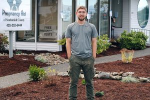 Scout earns Eagle rank with landscaping project
