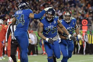 Seahawk representatives on the losing end of the Pro Bowl