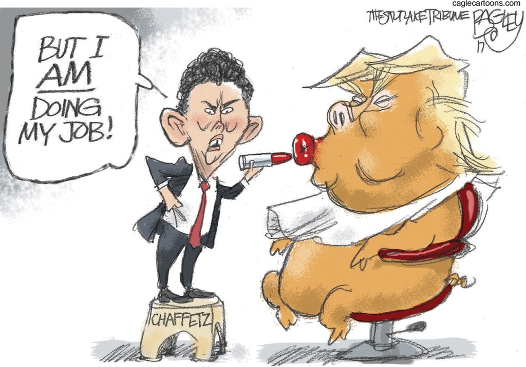 Editorial cartoons for Thursday, Feb. 16