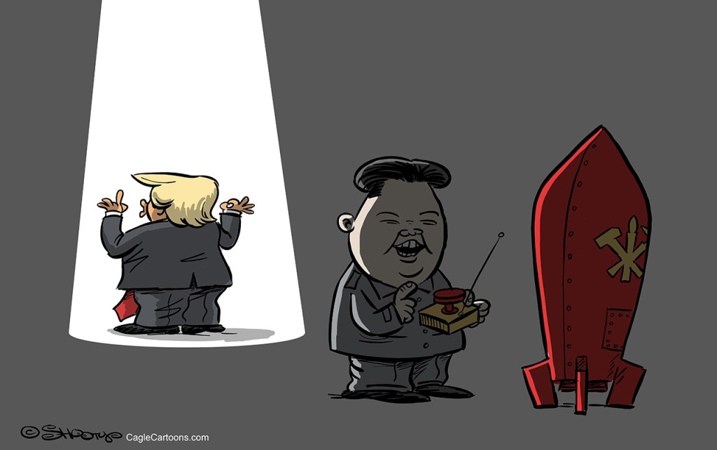 Editorial cartoons for Thursday, Feb. 16