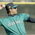 Charlie Riedel / Associated Press                                Seattle&rsquo;s pitcher Hisashi Iwakuma throws during Mariners&rsquo; spring training on Wednesday in Peoria, Ariz. Iwakuma will skip pitching for Japan in the upcoming World Baseball Classic in favor of preparing for the MLB season.