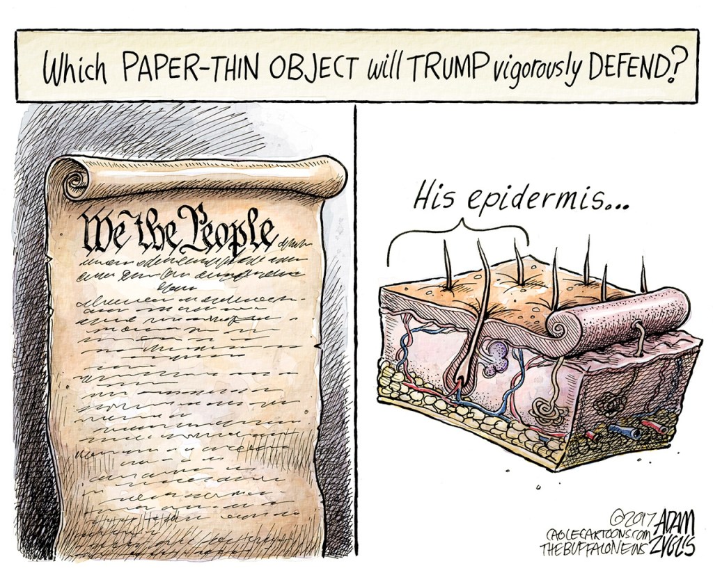 Editorial cartoons for Saturday, Feb. 18