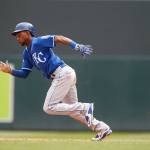The Seattle Mariners expect Jarrod Dyson, acquired in an offseason trade with Kansas City, will help to improve their baserunning. (AP Photo/Jim Mone)