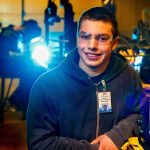 Johan West, a home school student attending Sno-Isle Skills Center, is a standout in welding. He is also this week&rsquo;s Herald Super Kid. (Dan Bates / The Herald)