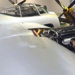 The de Havilland Mosquito, like this one being reassembled and restored at Flying Heritage Collection in Everett, is a big plane. It is 6 feet wider and 6 1/2 feet longer than the massive Soviet era Il-2. (Cory Graff / Flying Heritage Collection)