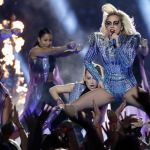 Lady Gaga performs during the halftime show of the NFL Super Bowl 51 football game between the New England Patriots and Atlanta Falcons Sunday, Feb. 5, in Houston. (AP Photo/Matt Slocum)