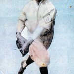 Jimmy Claxton broke professional baseball&rsquo;s color barrier: This is his baseball card as a pitcher for the Oakland Oaks. (Courtesy Steven K. Bertrand)