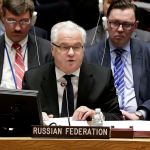 Russia&rsquo;s Ambassador to the U.N., Vitaly Churkin, addresses a Security Council meeting at the United Nations on Feb. 2. Churkin died in New York on Monday. (AP Photo/Richard Drew, File)