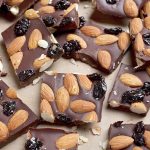 Dark chocolate cherry almond bark. (Photo by Deb Lindsey for The Washington Post)