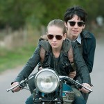 This image released by STX Productions shows Britt Robertson (foreground) and Asa Butterfield in a scene from &ldquo;The Space Between Us.&rdquo; (Jack English/STX Productions via AP)