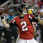 Falcons quarterback Matt Ryan throws during the NFC championship game against the Packers on Jan. 22 in Atlanta. Ryan was named the NFL MVP on Saturday. (AP Photo/David J. Phillip)
