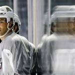 Silvertips defenseman Noah Juulsen practices on Sept. 12, 2016, at Xfintiy Arena in Everett. (Kevin Clark / The Herald)