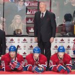 Montreal Canadiens coach Michel Therrien watches from behind the bench during the closing moments of the team&rsquo;s NHL game against the St. Louis Blues on Saturday. The Canadiens fired Therrien on Tuesday. (Graham Hughes/The Canadian Press via AP)