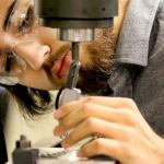 Christian Sandoval works through a class assignment during a manufacturing class.. (Kevin Clark / The Herald)