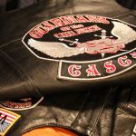 Vest await the newest chapter member of Guardian of the Children Saturday night at the Everett Eagles Club on January 14, 2017. (Kevin Clark / The Herald)