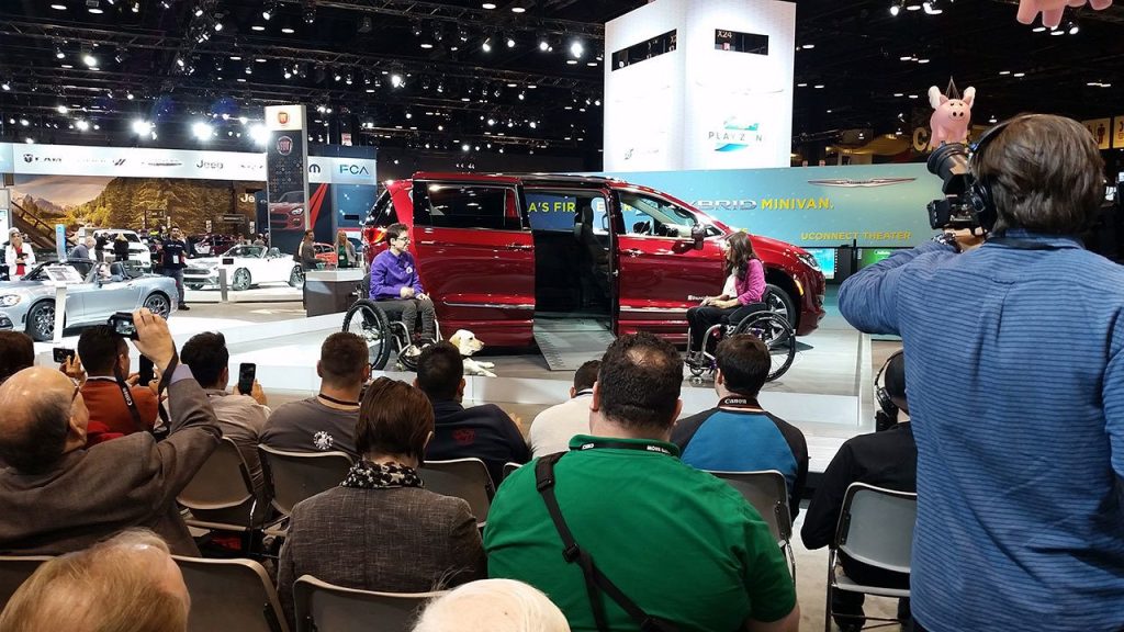 BraunAbility Chrysler Pacifica. (Mary Lowry photo)