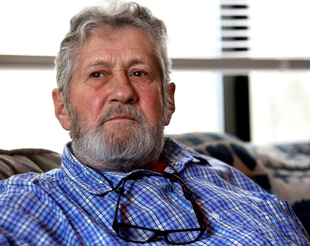 Gordon Clay Powell Sr., 69, is the father of Gordon &ldquo;Casey&rdquo; Powell Jr., who was killed in the state prison at Monroe in 2015. (Dan Bates / The Herald)