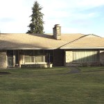 Gale Fiege / The Herald                                 Situated at the corner of Rucker and 52nd streets across from the Everett Golf and Country Club, this home is an example of a mid-century modern ranch house.