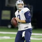 Cowboys quarterback Tony Romo may be on his way out of Dallas this offseason after losing his starting job to rookie Dak Prescott. (AP Photo/LM Otero)