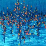 &ldquo;Tahitian Nocturne&rdquo; by Keith Imus is displayed through March 17 in the Russell Day Gallery at Everett Community College.