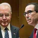Rep. Tom Price (left) and Steven Mnuchin