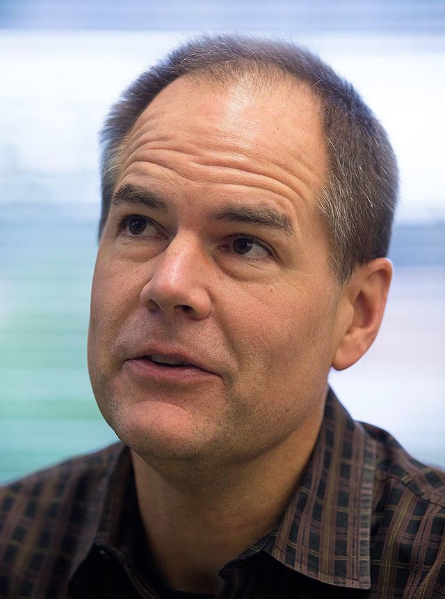 Randy Hamlin                                Randy Hamlin, vice president and business segment leader for the ultrasound point-of-care division, at Philips, maker of healthcare products. (Andy Bronson / The Herald)