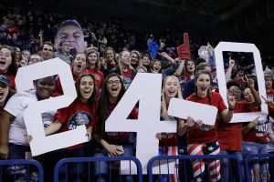 Undefeated Gonzaga still atop AP poll after wild hoops week