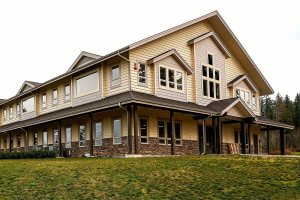 After more than ten years in the works, Camano Chapel&rsquo;s new Saratoga Hall, a Christian education building for both children and adults, is finally nearing completion. (Dan Bates / The Herald)