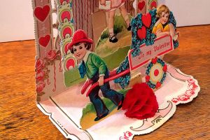 Vintage homemade Valentines sell for upwards of $100
