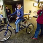 Quinn Schmitz, 11, is a happy bike rider thanks to a nonprofit