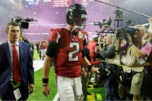 Falcons collapse on NFL’s biggest stage