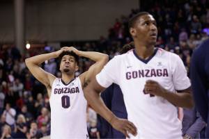 Gonzaga slips to No. 4 in AP poll