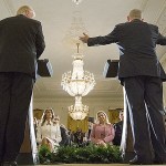 Trump charts new Mideast course; maybe no separate Palestine