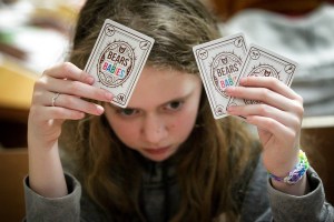 Popular web comic The Oatmeal tests his new card game in Arlington