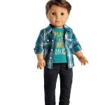 A doll named Logan Everett is the first-ever boy by American Girl dolls in its 30-year history. The 18-inch doll hit the market last Thursday. (American Girl)