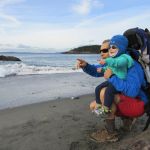 Craig Romano, a guidebook author, has been taking his son, Giovanni, hiking with him since he was a baby. (Craig Romano)