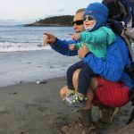 Craig Romano, a guidebook author, has been taking his son, Giovanni, hiking with him since he was a baby. (Craig Romano)