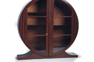 Strange round cabinet mimicks those from England