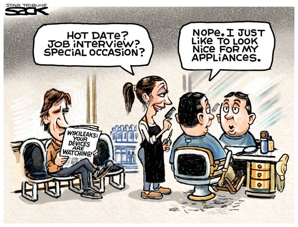 Editorial cartoons for Sunday, March 12