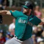 Mariners pitcher James Paxton throws during fourth inning of a March 4 spring training game in Scottsdale, Ariz. (AP Photo/Chris Carlson)