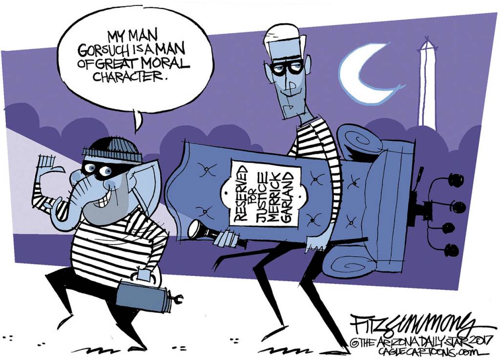 Editorial cartoons for Thursday, March 23