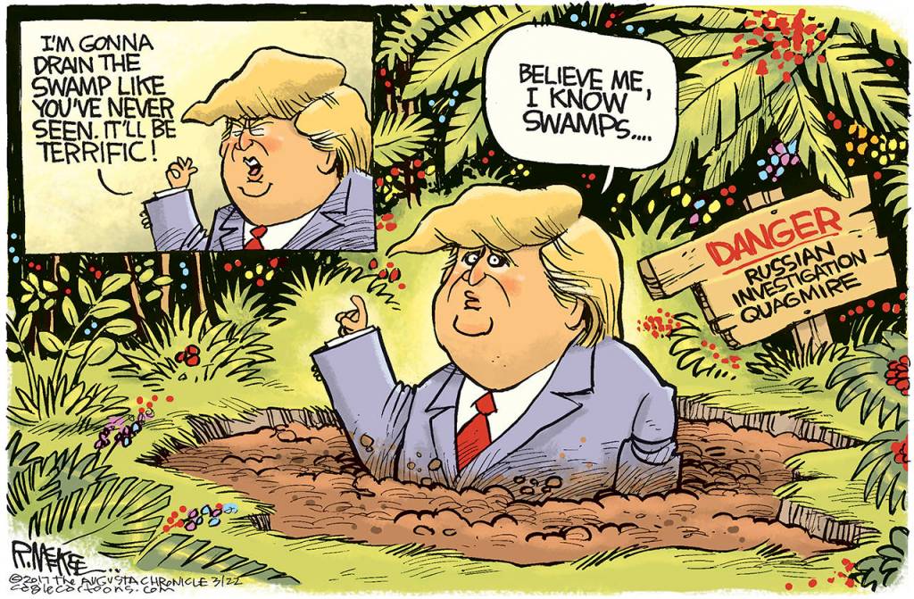 Editorial cartoons for Thursday, March 23