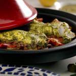 This hearty fish and vegetable stew has complex, layered flavors from Moroccan cuisine. (Michael Tercha / Chicago Tribune photo)