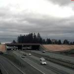 This image was taken March 10, 2017 from a live camera overlooking the 116th Street overpass above I-5. You can find the live camera feed for the Tulalip Tribes-led project at www.tulaliptribes-nsn.gov.