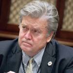 White House chief strategist Steve Bannon is seen in the Roosevelt Room of the White House in February. (AP Photo/Evan Vucci)