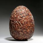 &ldquo;Birth of the Grid&rdquo; by Nancy Loreem Adams of Langley is part of the Fiber Fusion exhibit at the Schack.